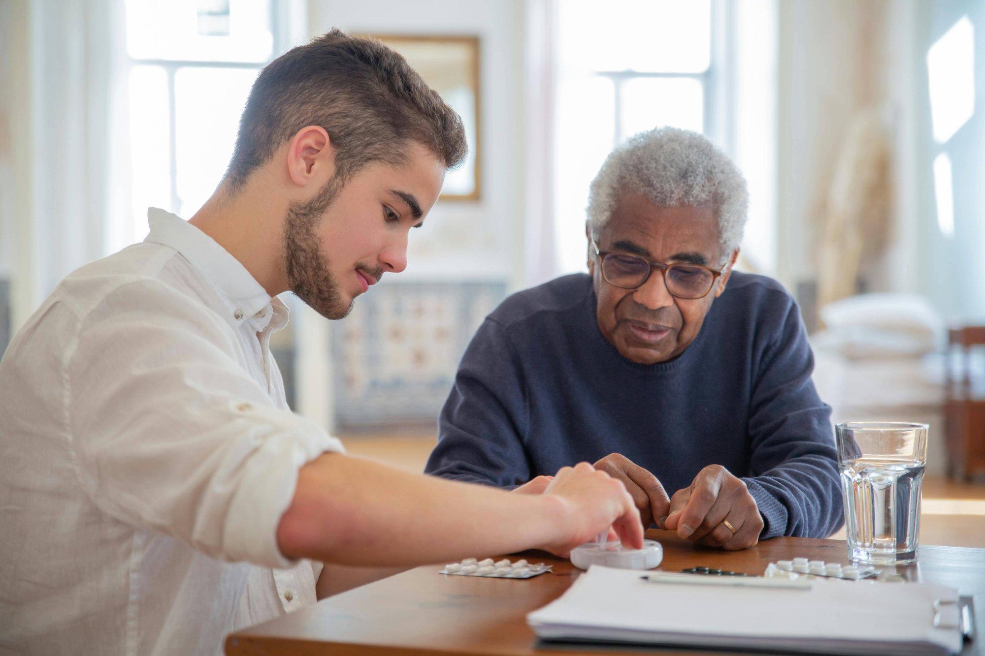 Person in long-term care facility